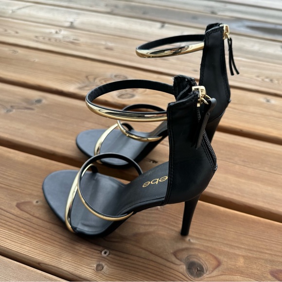 BEBE | Berdine Ankle-Strap Dress Sandals 6.5 - Picture 4 of 12